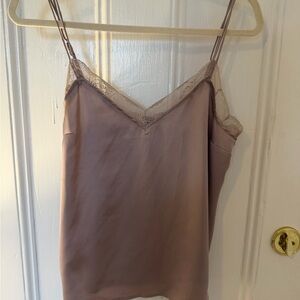 Abercrombie & Fitch Tan Lace Camisole